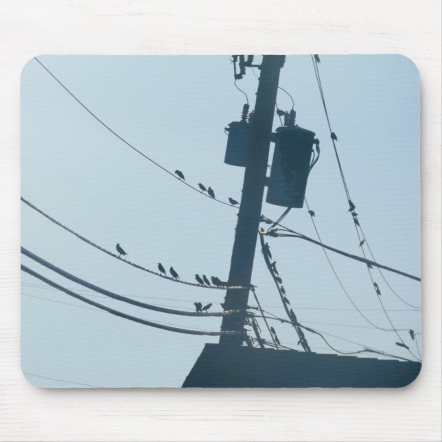 Mousepad Suporte de Mouse Pássaros (Frente)