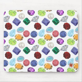 Mousepad Suporte de Mouse Pedras Preciosas