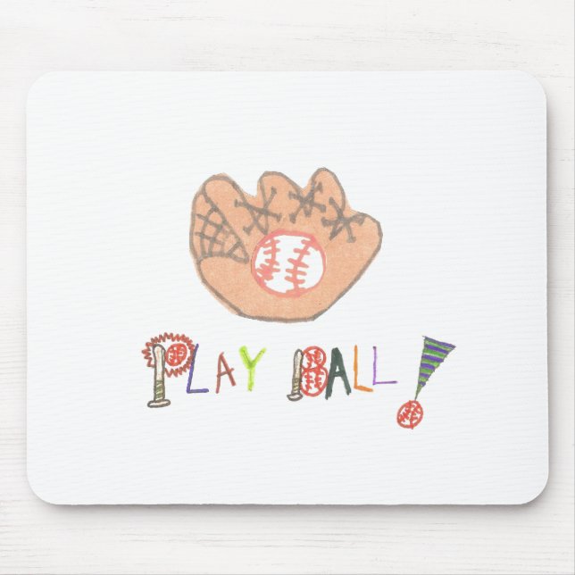 Mousepad Suporte de mouse Play Ball (Frente)