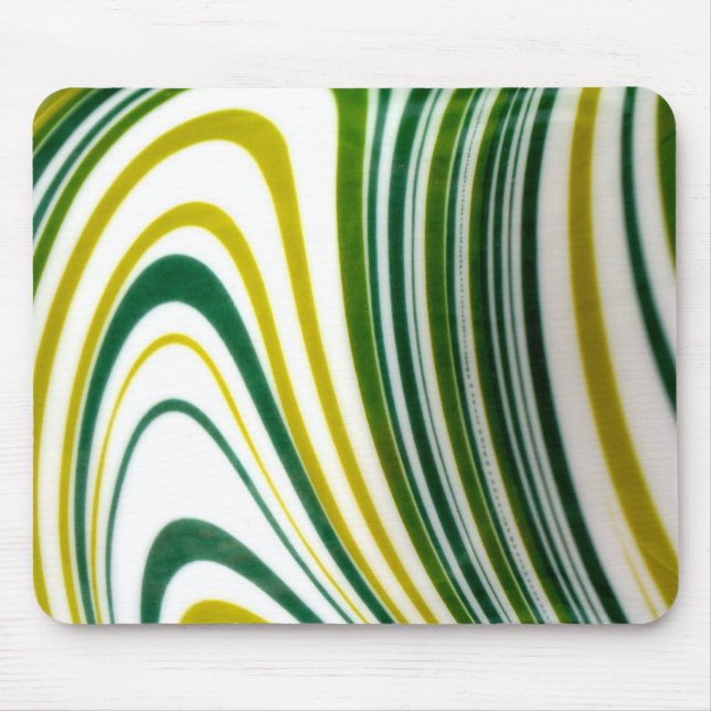 Mousepad Suporte de Mouse Redemoinho Verde (Frente)