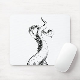 Mousepad suporte de mouse tentáculos de polvo