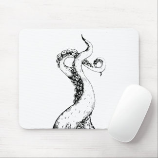 Mousepad suporte de mouse tentáculos de polvo