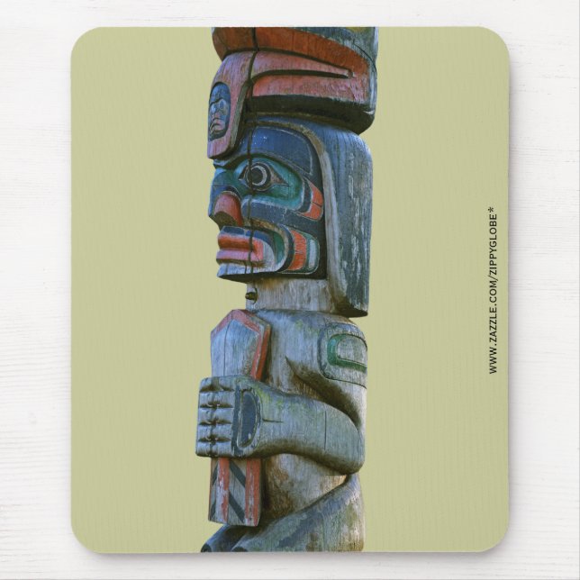 Mousepad Suporte de mouse Totem Pole (Frente)