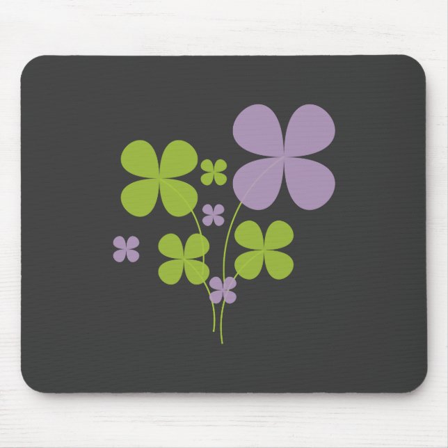 Mousepad Suporte de Mouse Trevo (Frente)