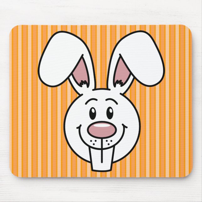 Mousepad Suporte de Rato Bunny (Laranja) (Frente)
