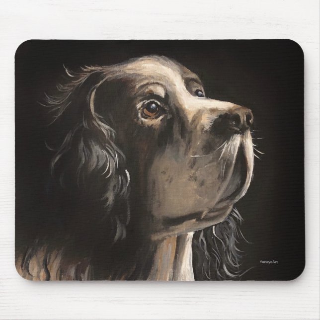 Mousepad suporte de rato cocker spaniel (Frente)