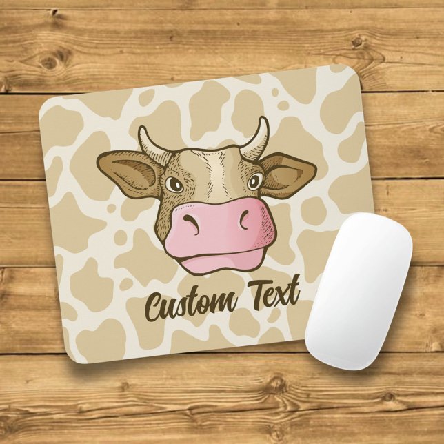 Mousepad Suporte de Rato da Cabeça de Vaca (Criador carregado)