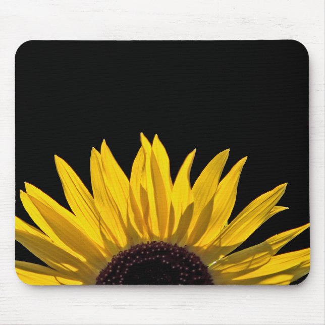 Mousepad Suporte de Rato de Girassol (Frente)