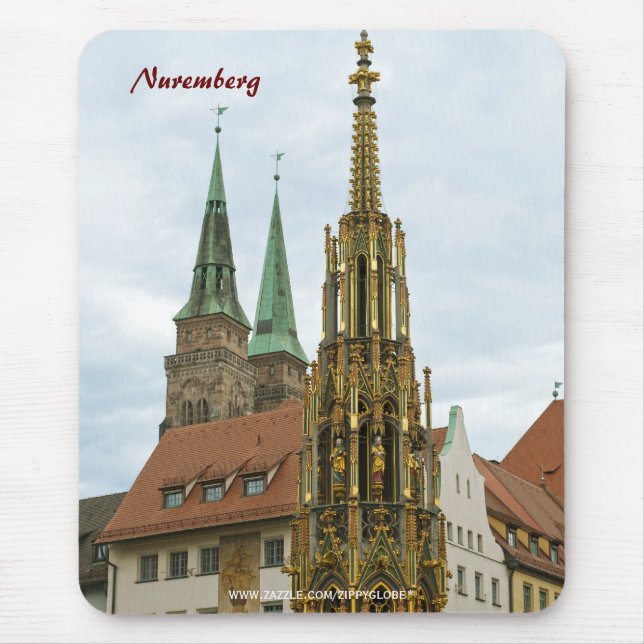 Mousepad Suporte de rato de Nuremberga (Frente)