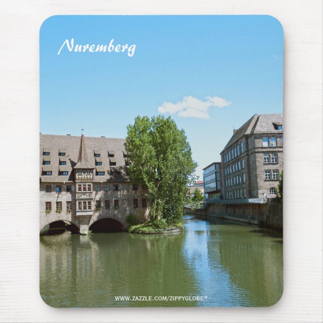 Mousepad Suporte de rato de Nuremberga (Frente)