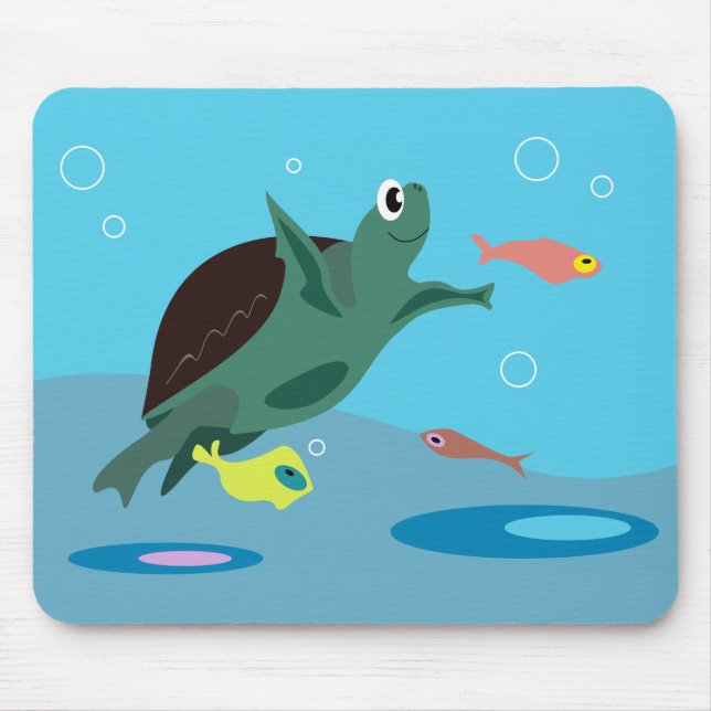 Mousepad Suporte de Rato de Tartaruga (Frente)