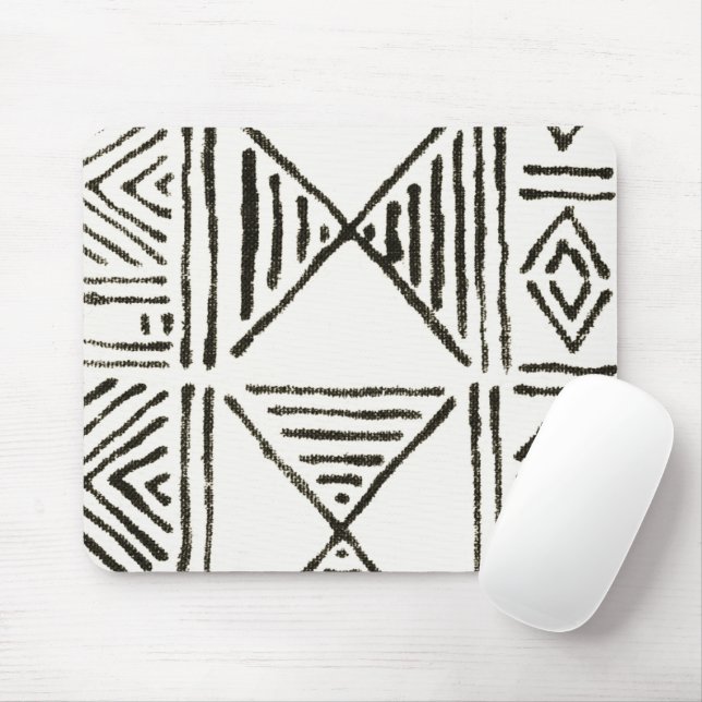 Mousepad Suporte do mouse branco com lama (Com mouse)