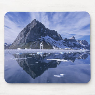 Mousepad Suporte do mouse de reflexo de montanha
