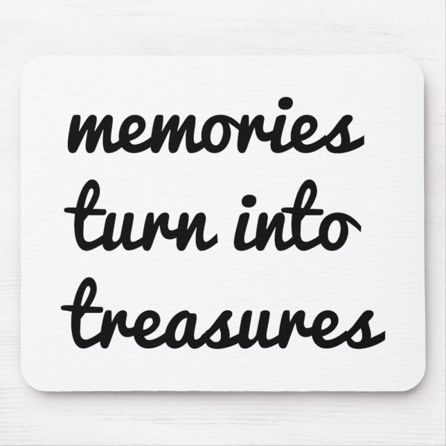 Mousepad Suporte do mouse para memórias (Frente)