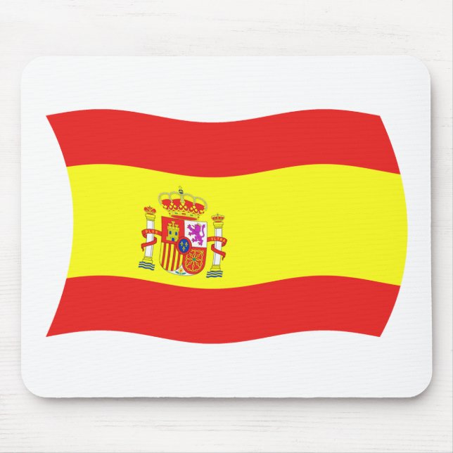 Mousepad Suporte do sinalizador de espanha (Frente)