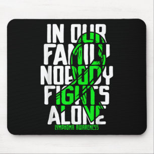 Mousepad Suporte Familiar Não Hodgkins Linfoma Cancer Aware