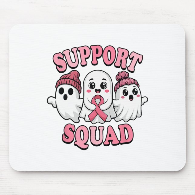 Mousepad Suporte para fantasmas bonitos de esquadrão Sensib (Frente)