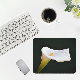Mousepad Suporte para mouse da Flor Lily White Calla
