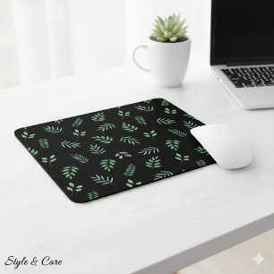 Mousepad Suporte para mouse de Impressão de folha inspirado
