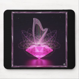 Mousepad Suporte para Mouse Harpa Sinfônica