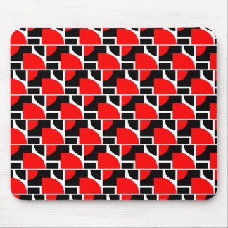 Mousepad Suporte para mouse padrão vermelho AAA