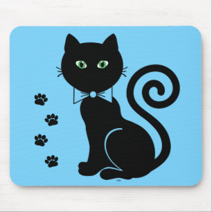 Mousepad Suporte para Rato de Gato de arco