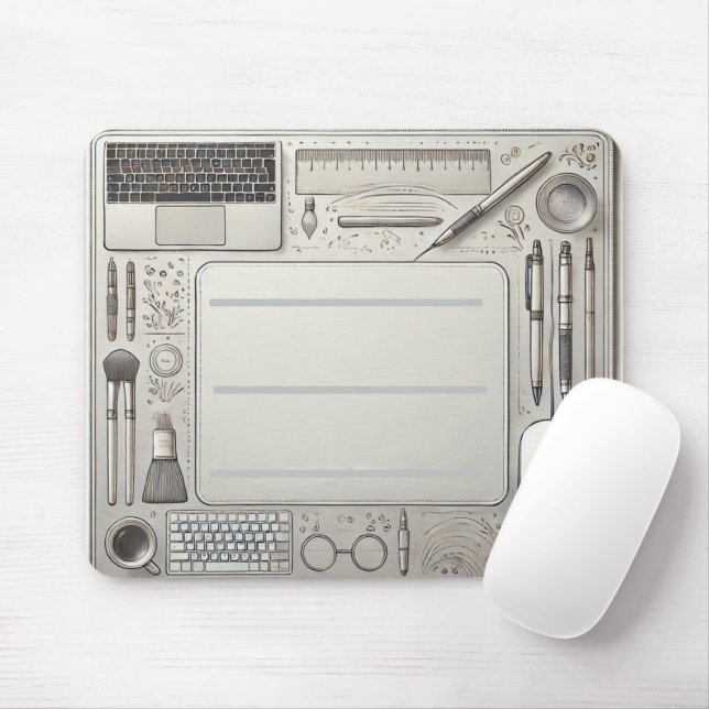 Mousepad Suporte para Rato de Órbita para Acessórios de Tec (Com mouse)