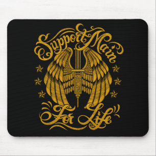 Mousepad Suporte para Seringas Amarelas Principais