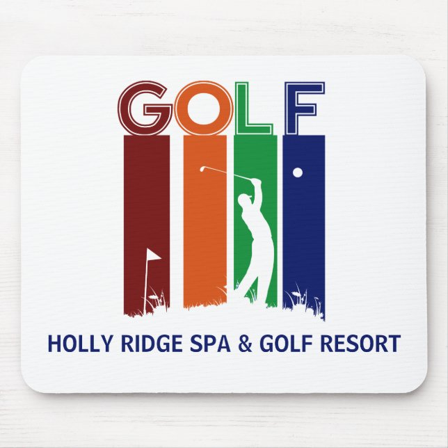 Mousepad Suporte Personalizado para Mouse Golfer (Frente)