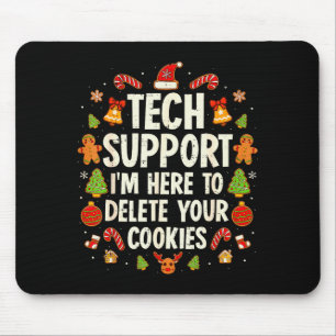 Mousepad Suporte Técnico de Natal Aqui Para Excluir Cookies