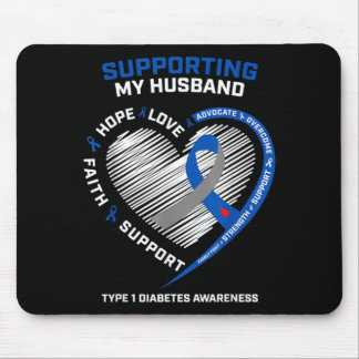 Mousepad Support Type One Diabetic Husband Type 1 Diabetes
