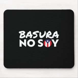 Mousepad Sura No Soy Porto Rico Flag Não sou Garge Espanhol
