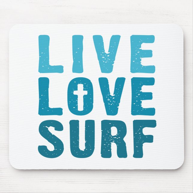Mousepad surf-amor-vivo (Frente)