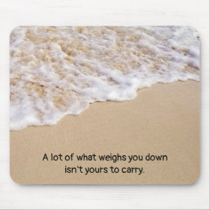 Mousepad Surf do Oceano Espumante com Pad de Mouse de Cita