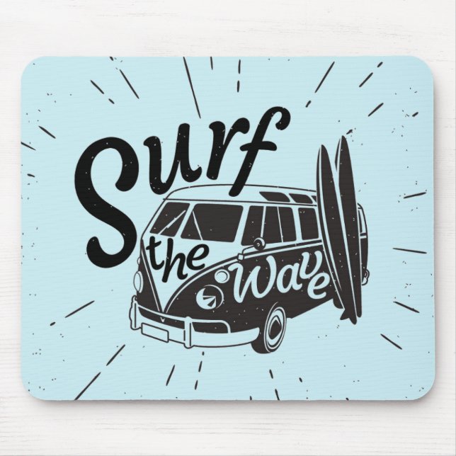 Mousepad Surfe a onda (Frente)