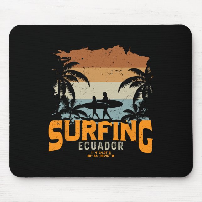 Mousepad Surfe no Equador  (Frente)