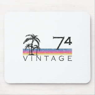 Mousepad Surfe Retro Vintage 1974 Surfe no Oceano Pacífico