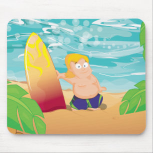 Mousepad Surfer
