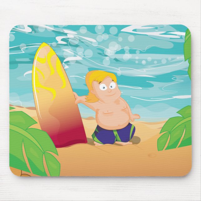 Mousepad Surfer (Frente)