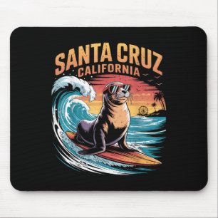 Mousepad Surfer Surfing 70 e 80 Papais noeis Cruz Californi