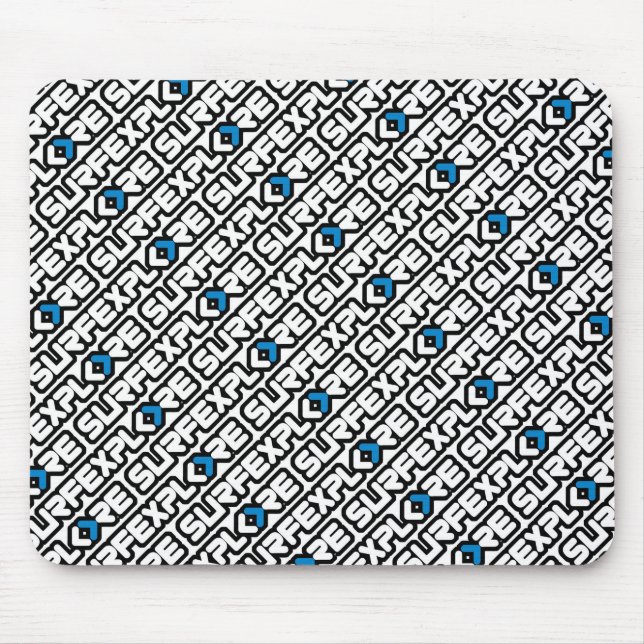Mousepad surfEXPLORE Logo Tapete de Mouse (Frente)