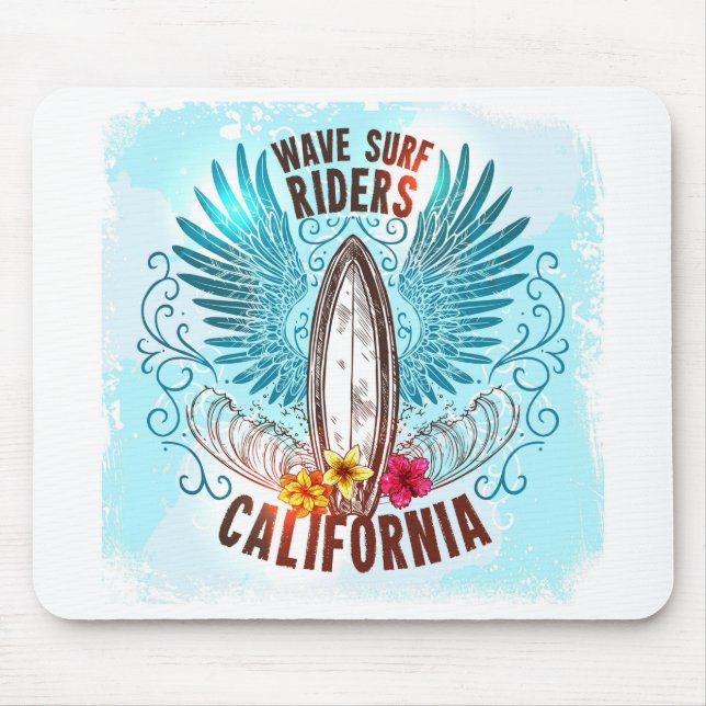 Mousepad Surfs da Califórnia (Frente)