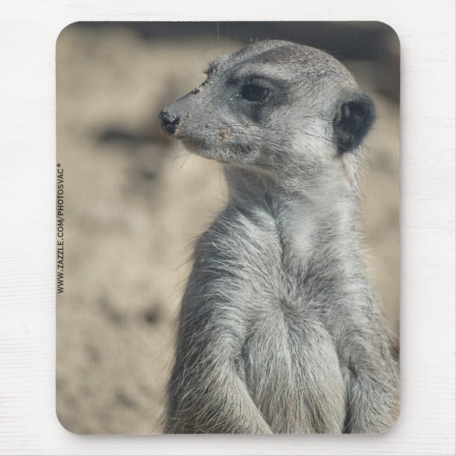 Mousepad Suricata engraçada (Frente)
