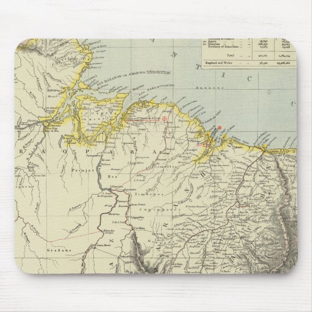 Mousepad Suriname e Brasil (Frente)