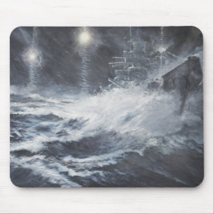 Mousepad Surpreendido pela batalha de Starshell Scharnhorst