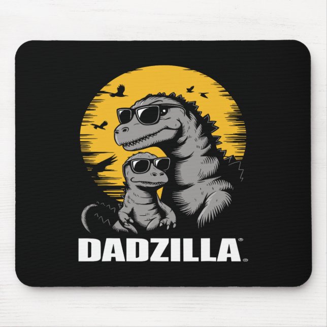 Mousepad Surpresa Do dia de os pais Para O Pai Dino Final - (Frente)