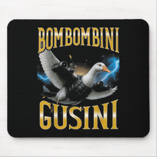 Mousepad Surreal italiano Brainrot Meme Bombombini Gusini F