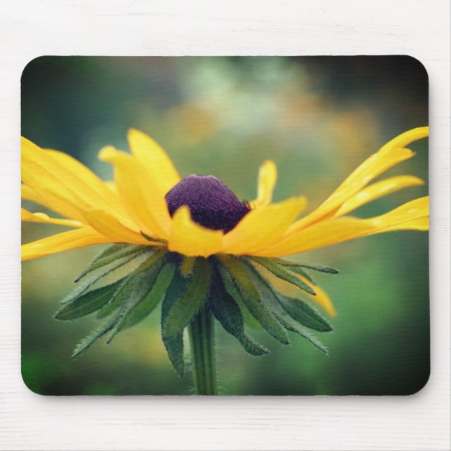 Mousepad Susan Flower de olhos pretos macios (Frente)