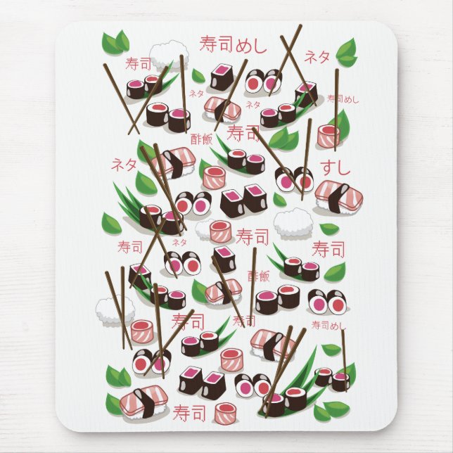 Mousepad Sushi (Frente)