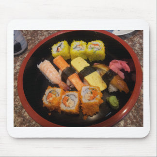 Mousepad Sushi Raw Comida Japonesa Refeição Deliciosa